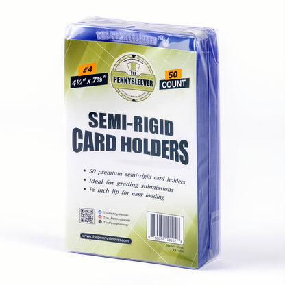 Semi-Rigid Card Holder #4 (4¹⁄₂'' x 7¹⁄₈'') (50 count)
