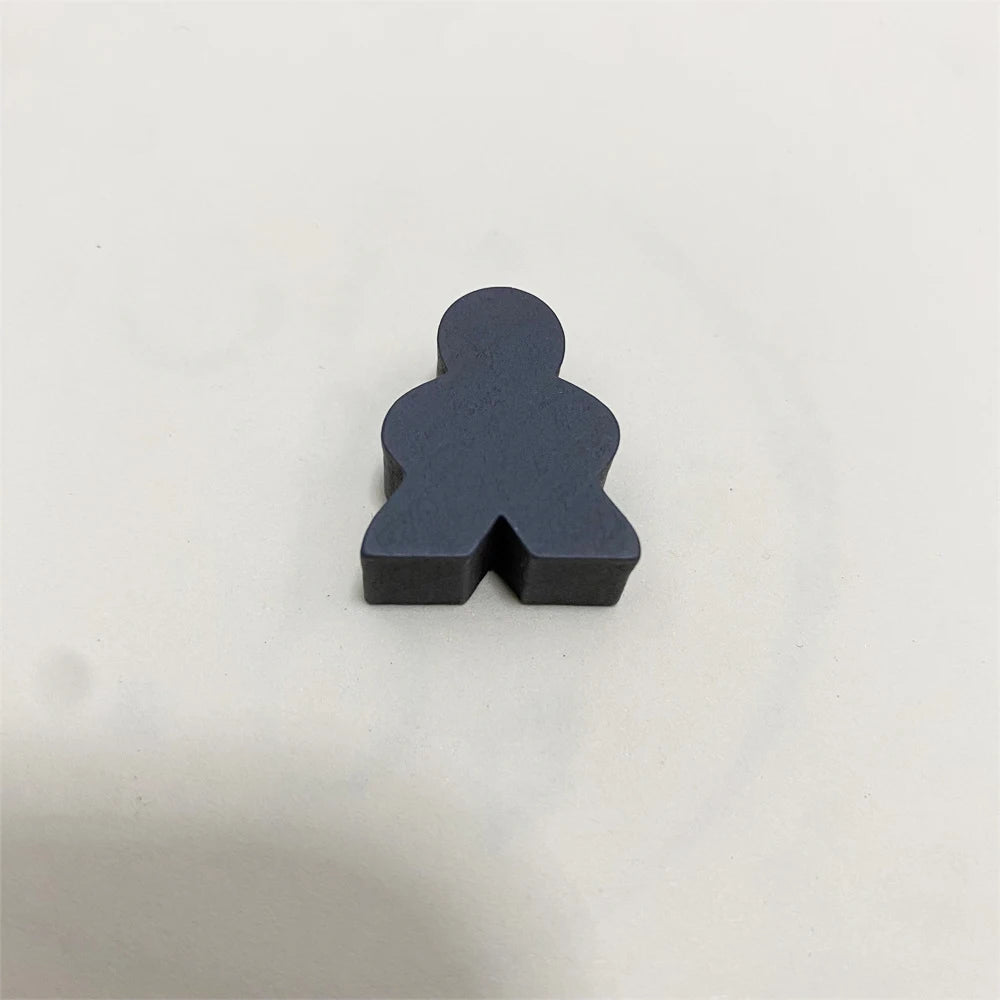 10Pc Big Wooden Peeple Pieces For Games
