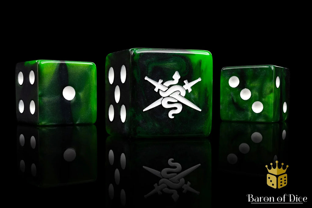 Shadow Vipers Dice - Warp Touched - Out of Play