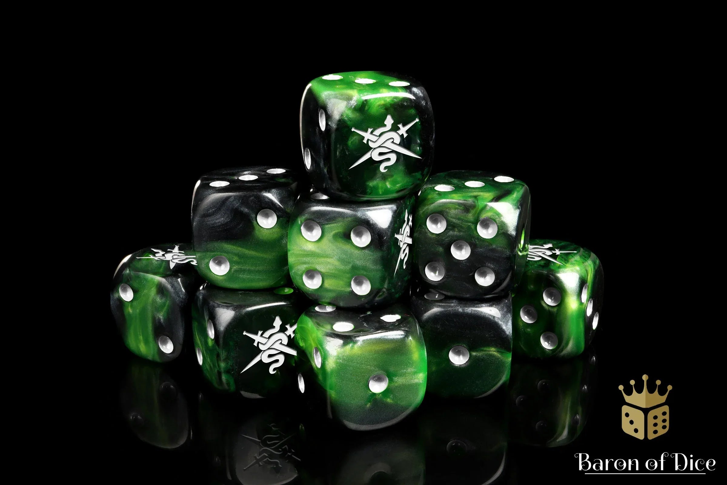 Shadow Vipers Dice - Warp Touched - Out of Play