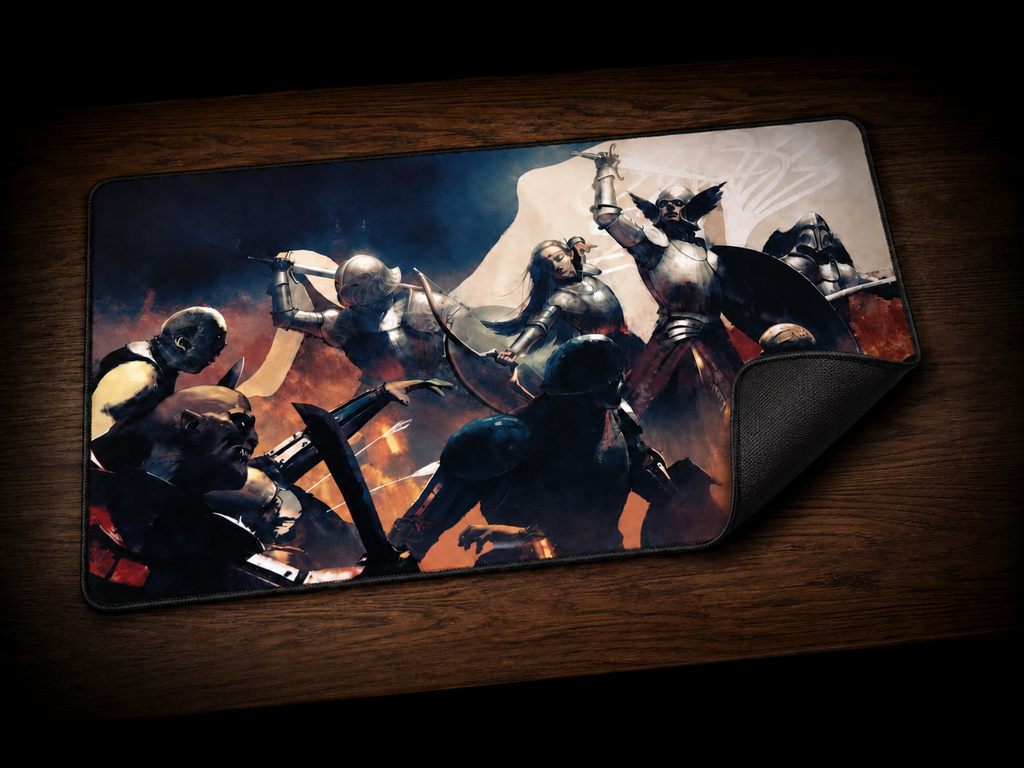 Shining Steel | Igor Kieryluk | Premium Oversized Playmat