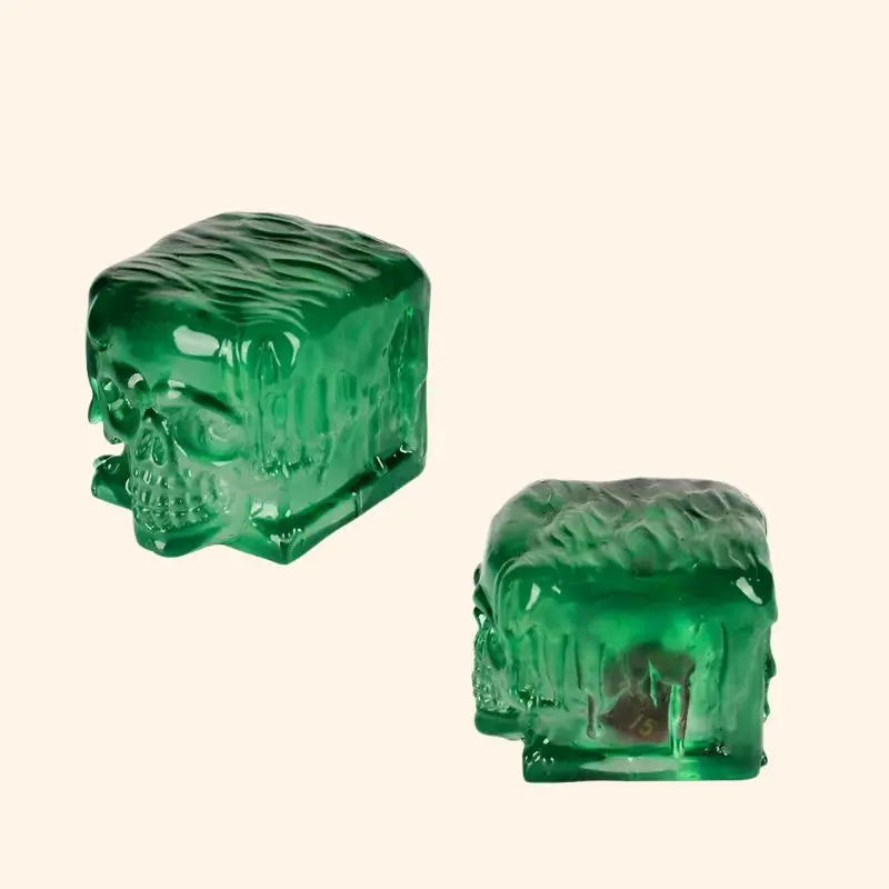 Skull Gelatinous Cube Dice Jail - Out of Play Board Game Accessories