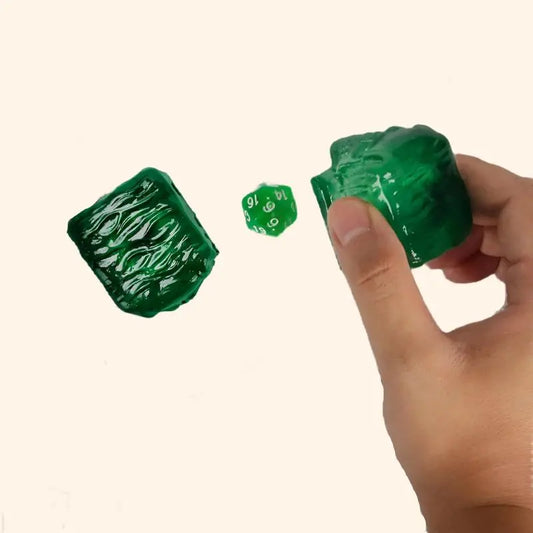 Skull Gelatinous Cube Dice Jail - Out of Play Board Game Accessories