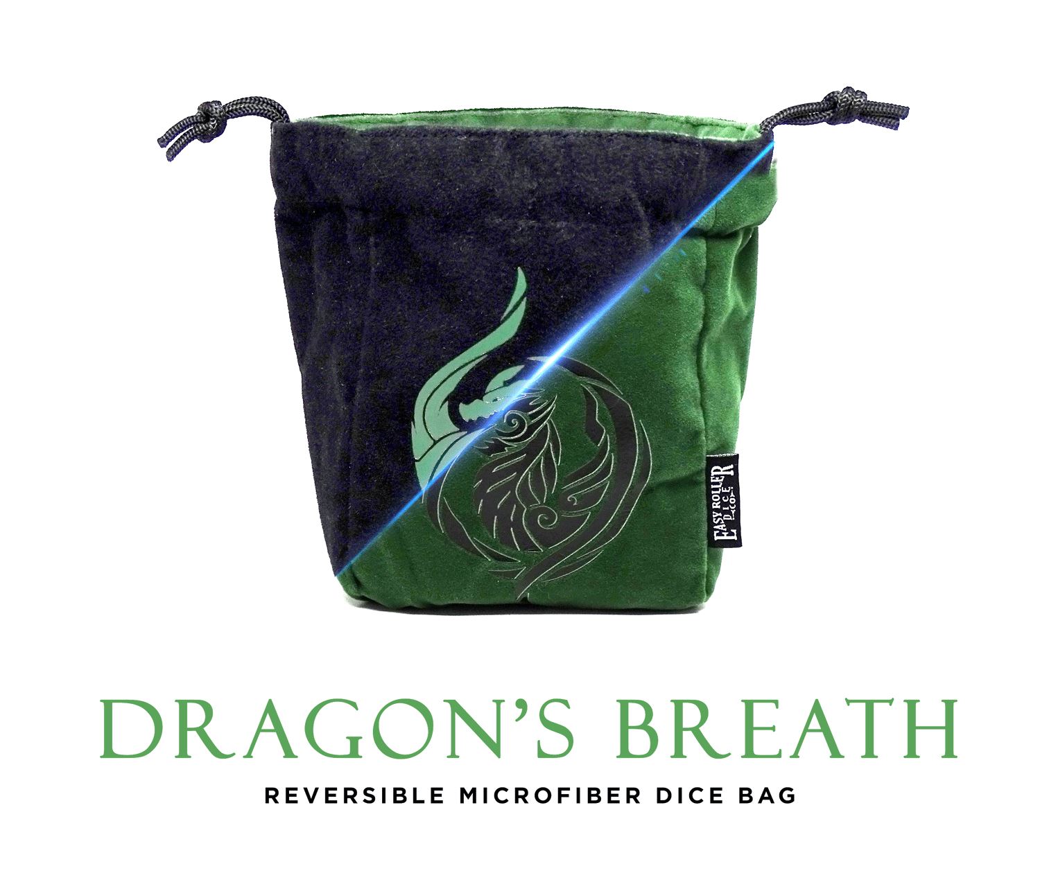 Dragon's Breath Reversible Microfiber Self-Standing Large Dice Bag - Out of Play