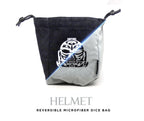 Helmet Reversible Microfiber Self-Standing Large Dice Bag - Out of Play