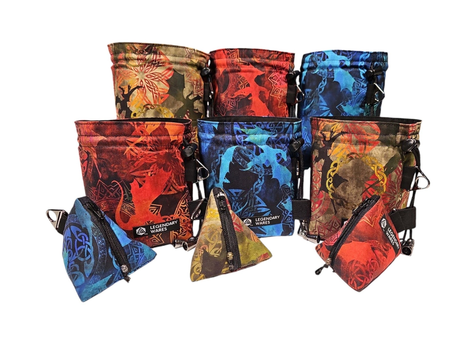 Soaring Dragon Dice Bags - Out of Play