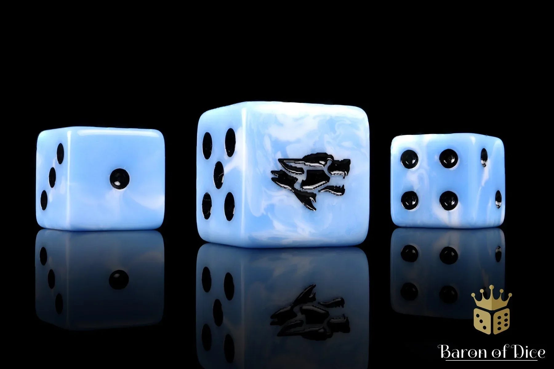 Frost Wolf Dice - Out of Play
