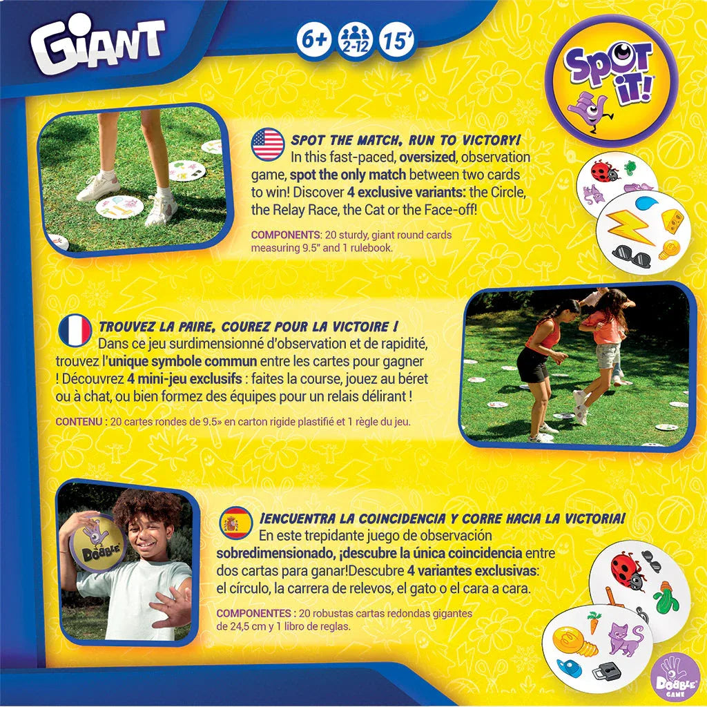 Spot It! Giant - Out of Play