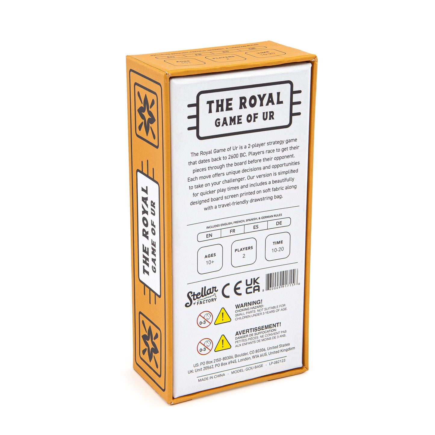 The Royal Game of Ur Stellar Factory
