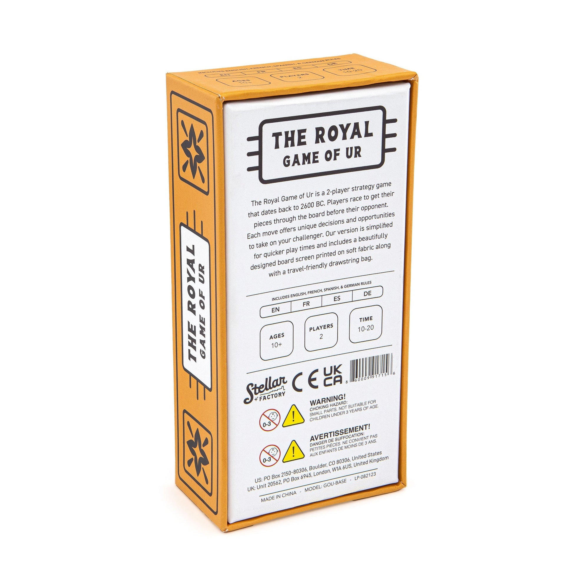 The Royal Game of Ur Stellar Factory