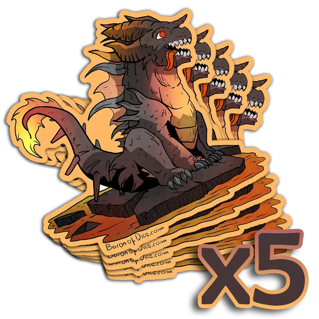 Premium Vinyl Stickers - Out of Play