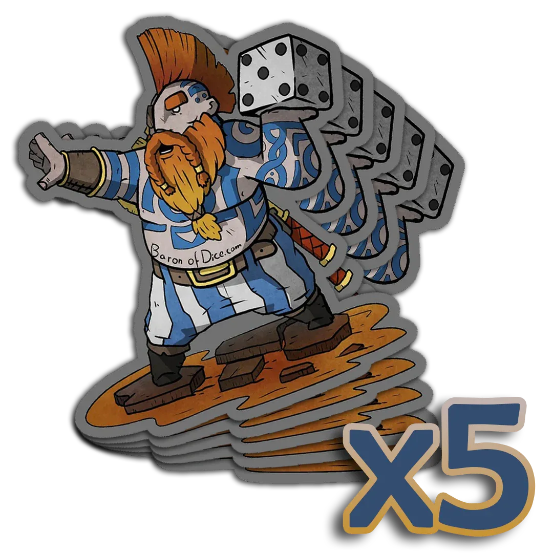 Premium Vinyl Stickers - Out of Play