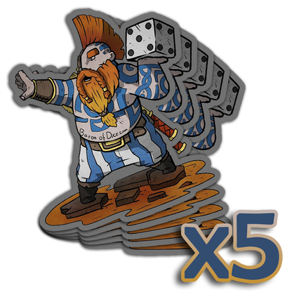 Premium Vinyl Stickers - Out of Play