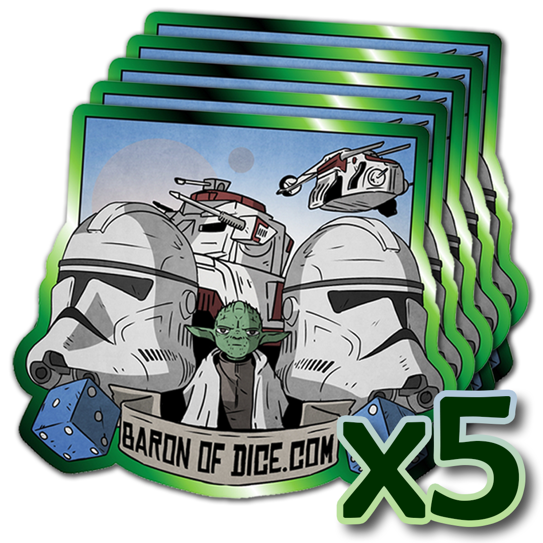 Premium Vinyl Stickers - Out of Play