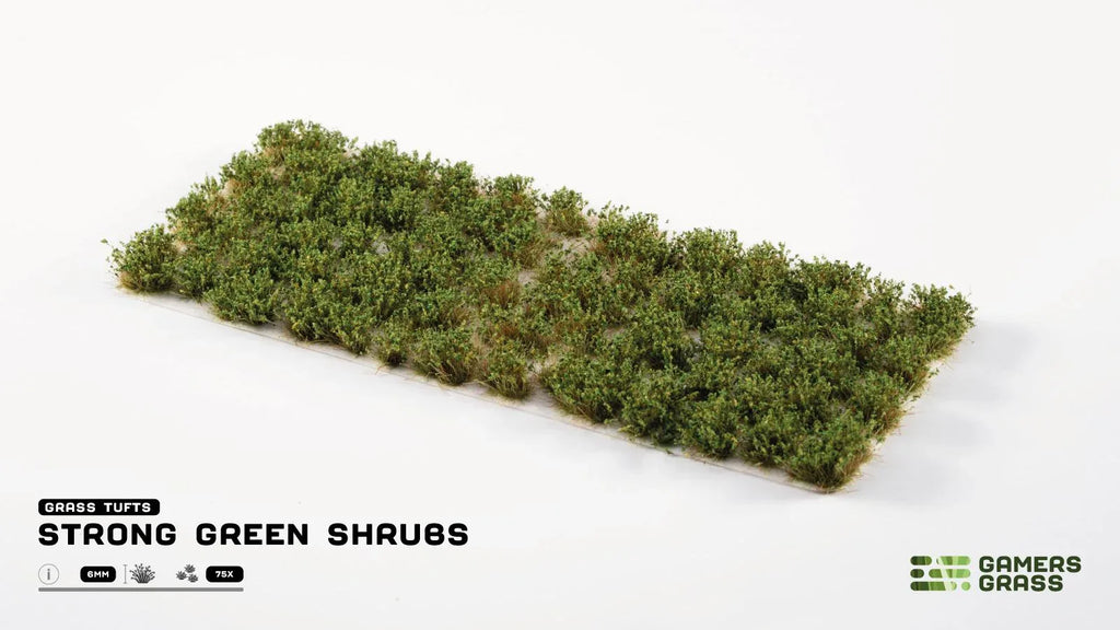 Gamers Grass - Shrub Set - Strong Green - Out of Play