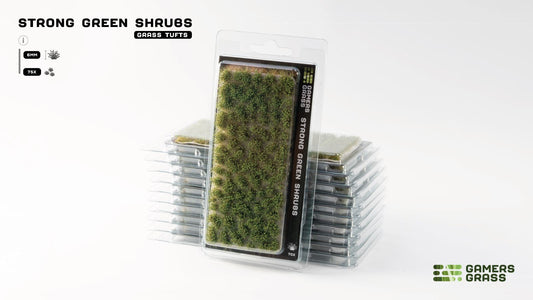 Gamers Grass - Shrub Set - Strong Green - Out of Play
