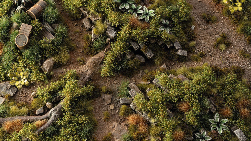 Gamers Grass - Shrub Set - Strong Green - Out of Play