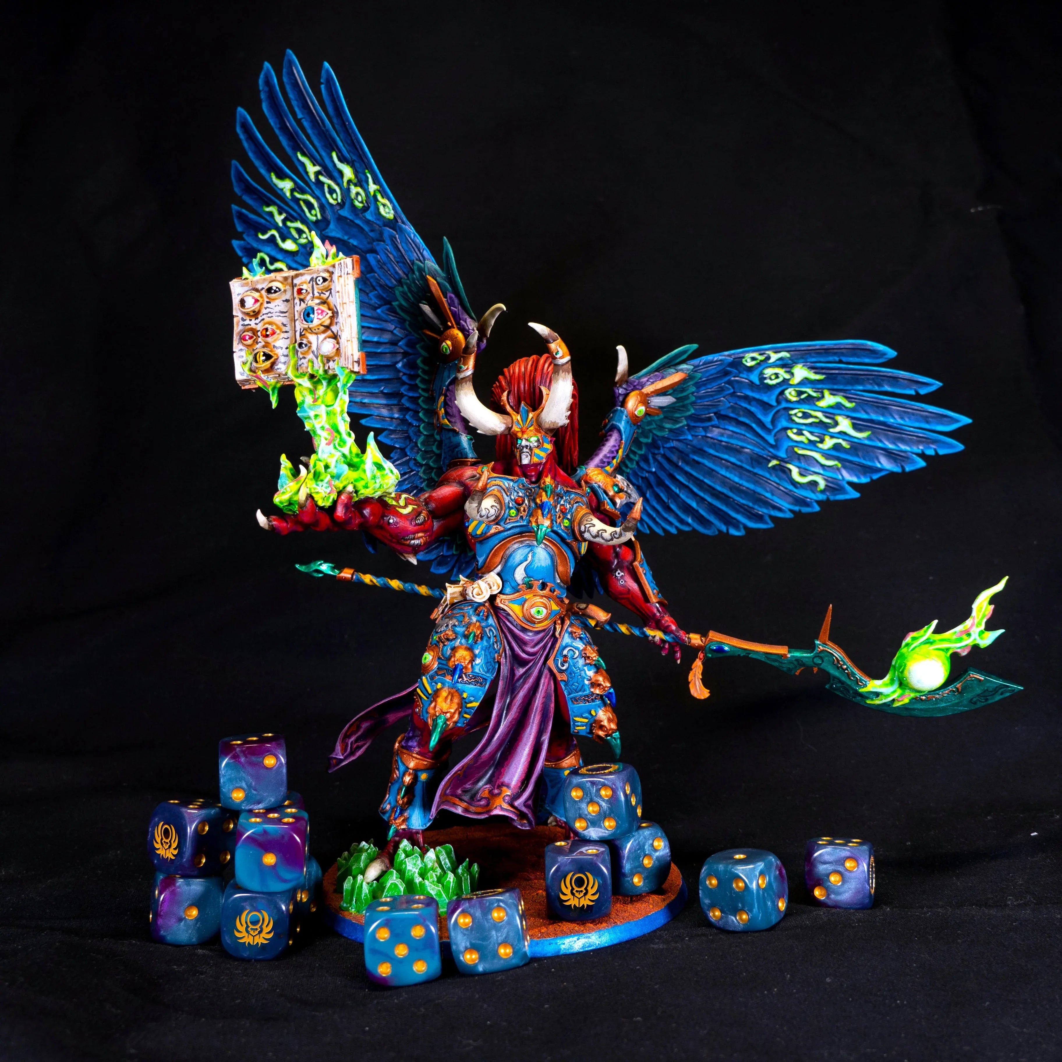 Sun Scarab Dice - Infinity - Out of Play