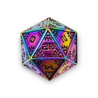 Space Dice Meteor Runestones™ - 25mm D20 - Super Nova - Out of Play