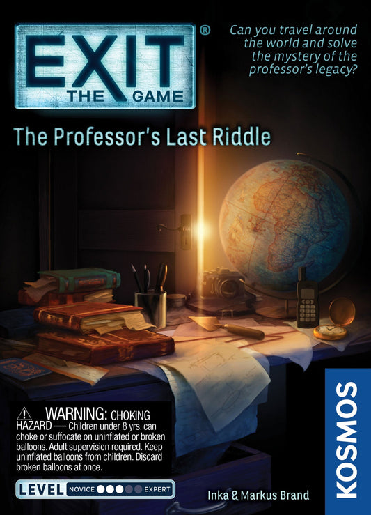 EXIT The Game - The Professor's Last Riddle - Board Game PunkOuter Games