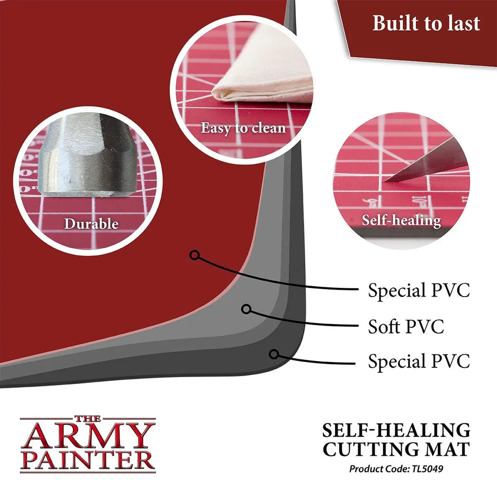 Army Painter Tools: Self-healing Cutting Mat - Out of Play
