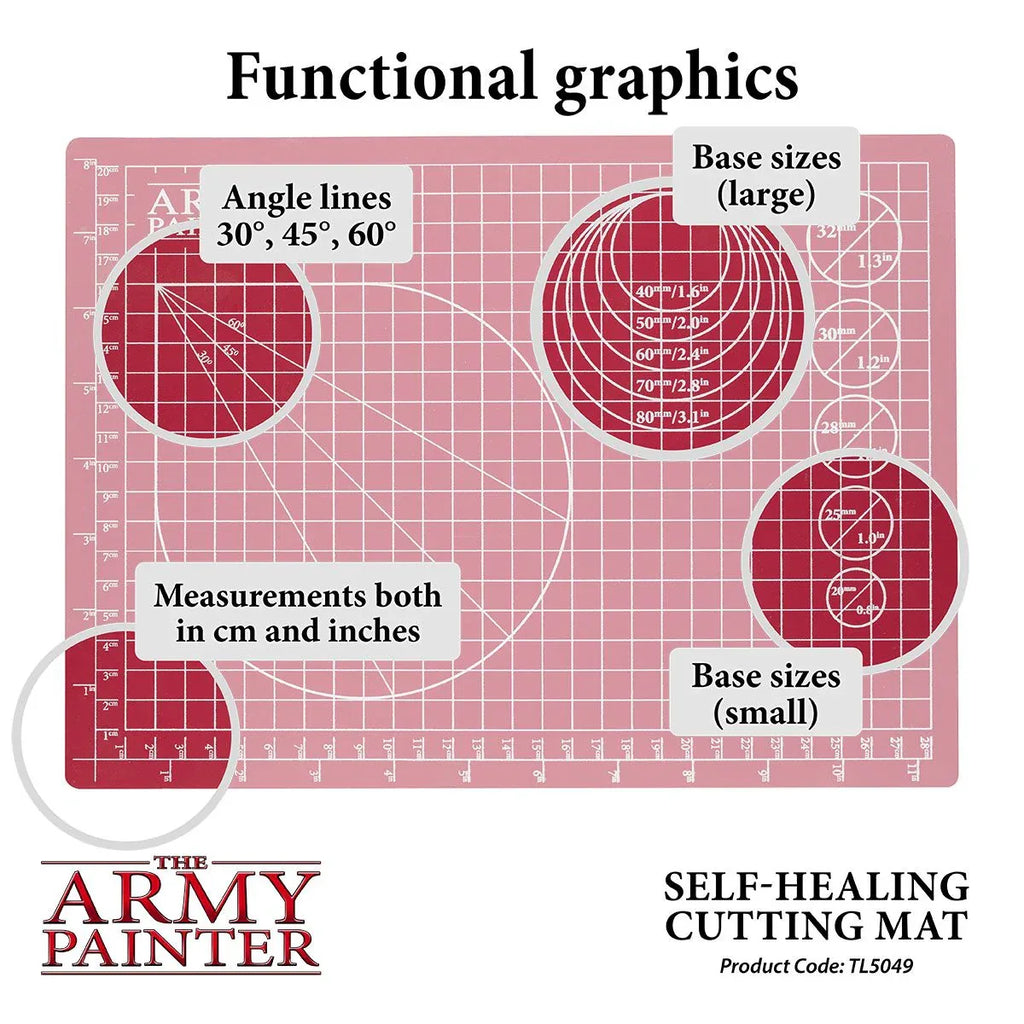 Army Painter Tools: Self-healing Cutting Mat - Out of Play
