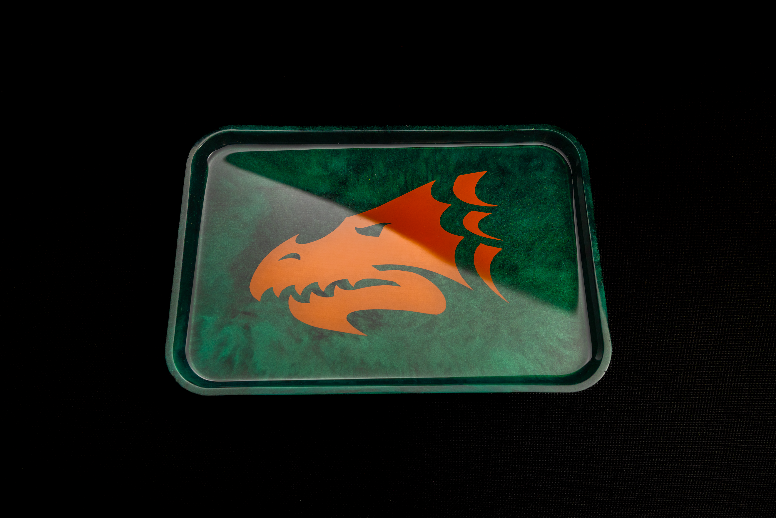 Hand-Cast Resin Dice Trays - Out of Play