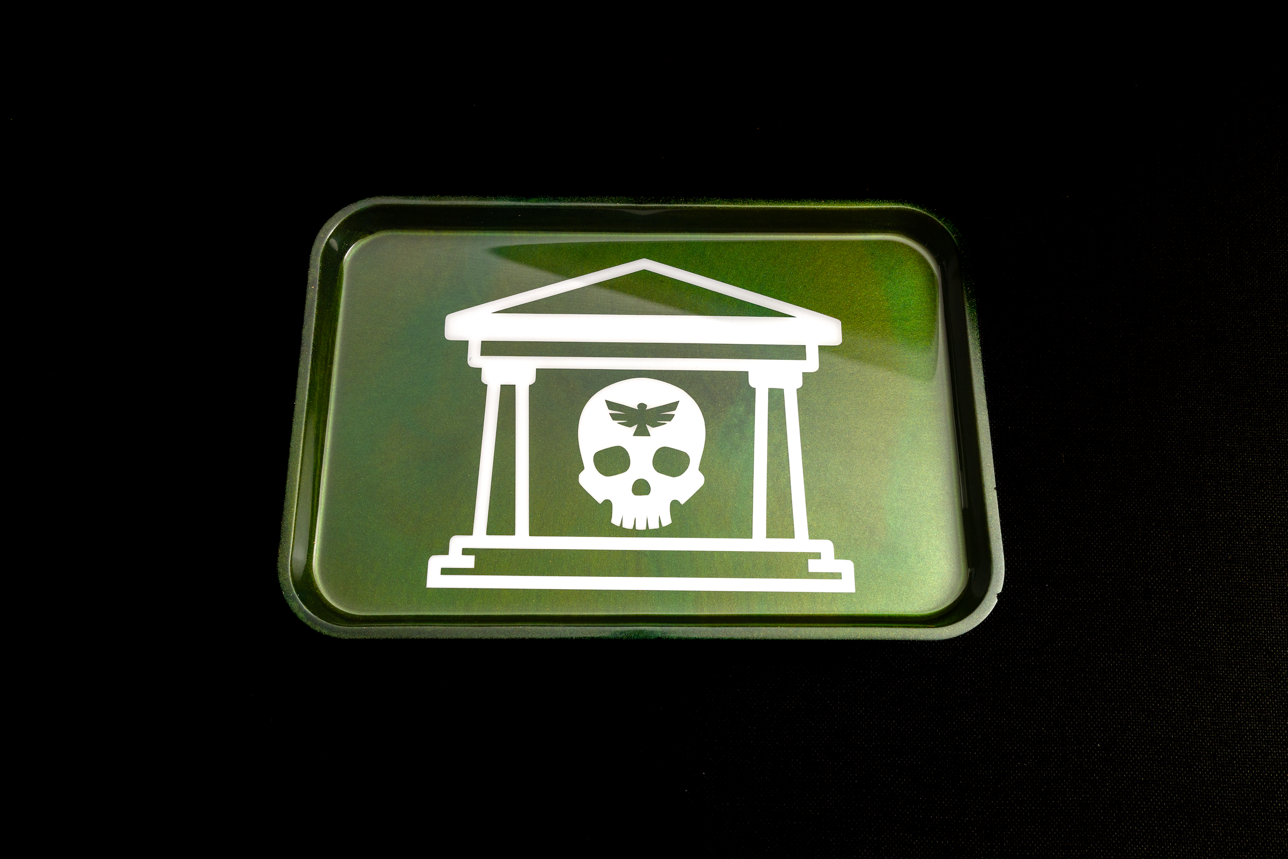 Hand-Cast Resin Dice Trays - Out of Play