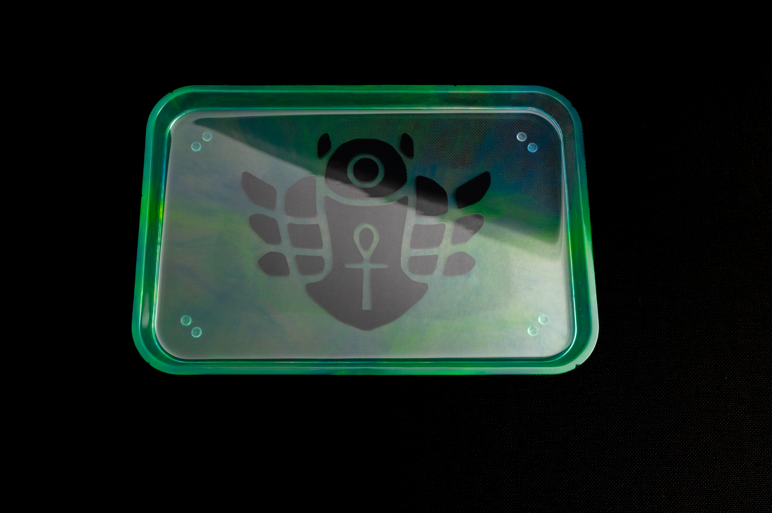 Hand-Cast Resin Dice Trays - Out of Play