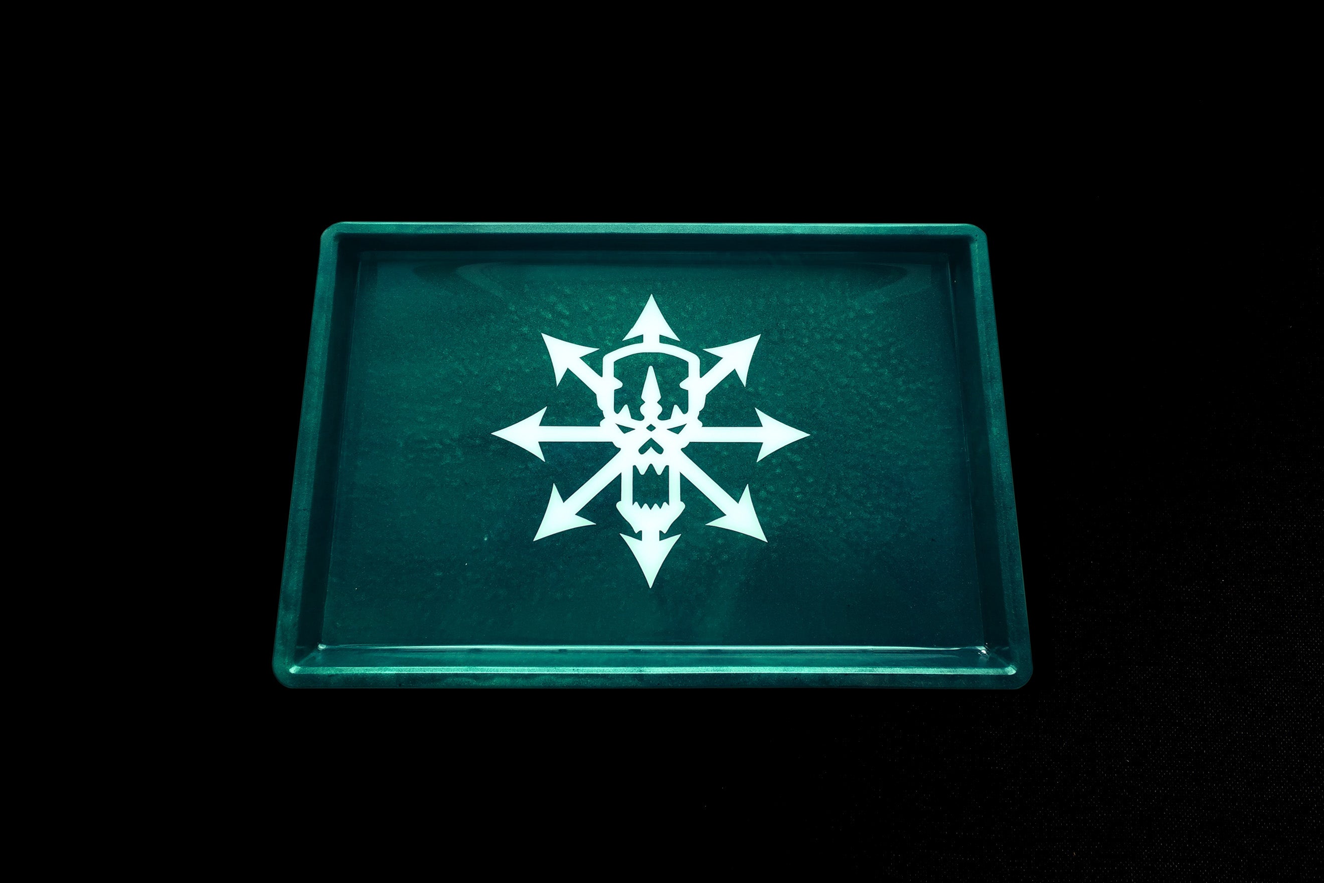 Hand-Cast Resin Dice Trays - Out of Play