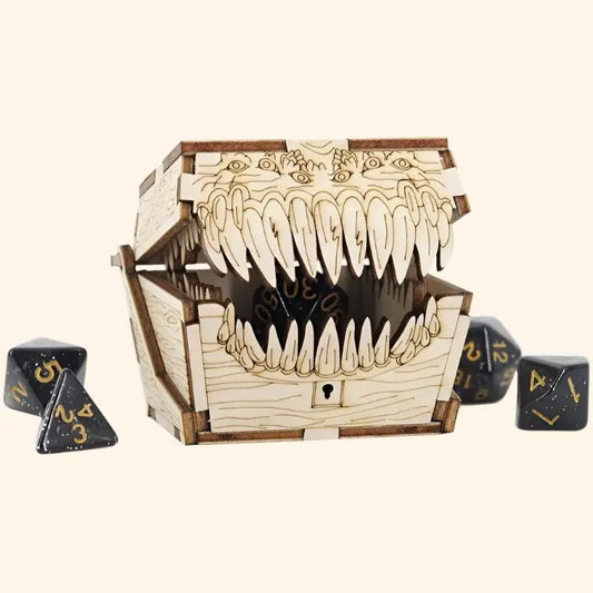 Teethy Mimic Dice Chest - Out of Play Board Game Accessories