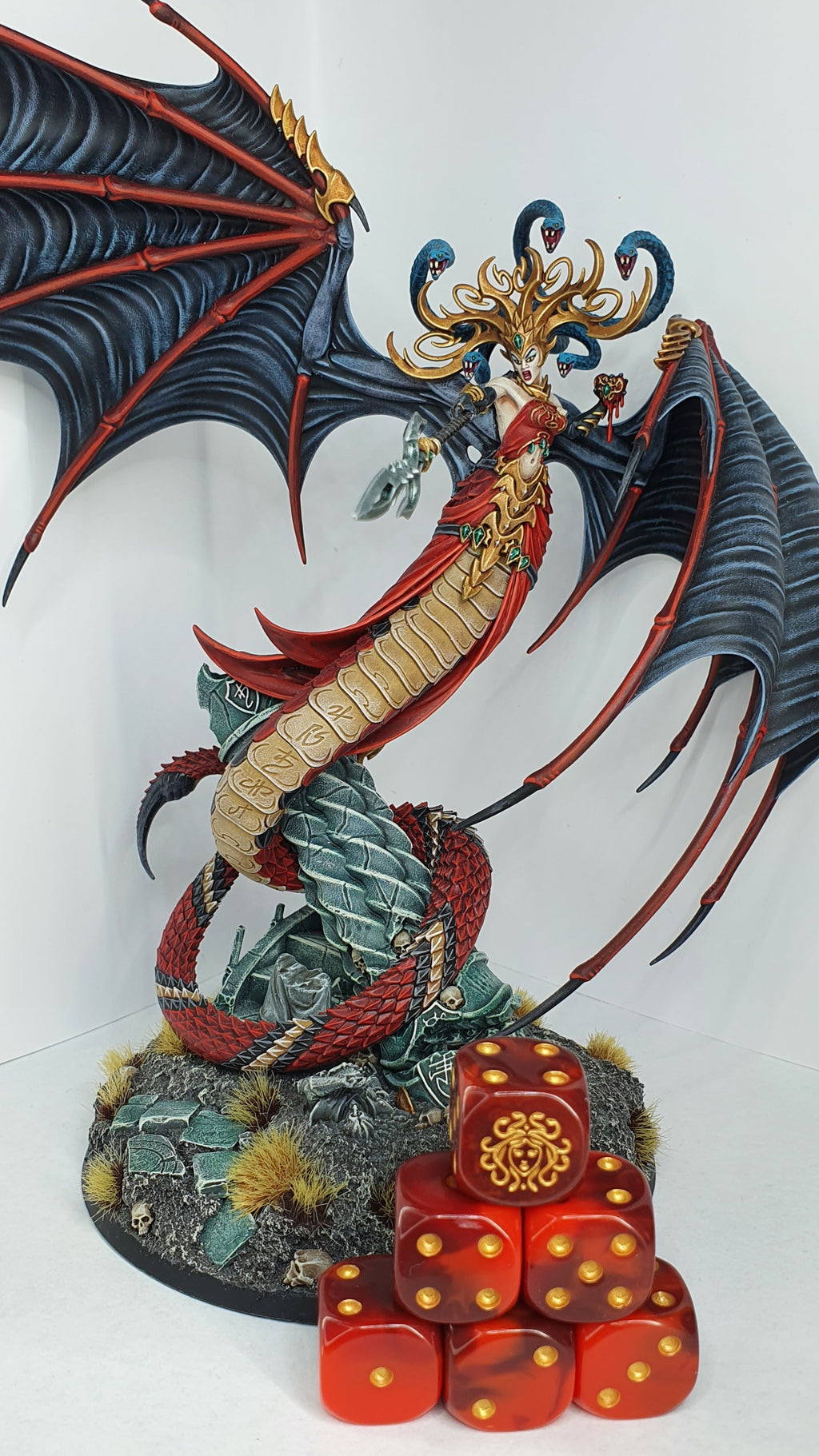 Daughters of Medusa Dice - Out of Play