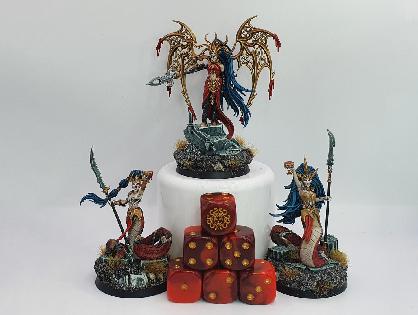 Daughters of Medusa Dice - Out of Play