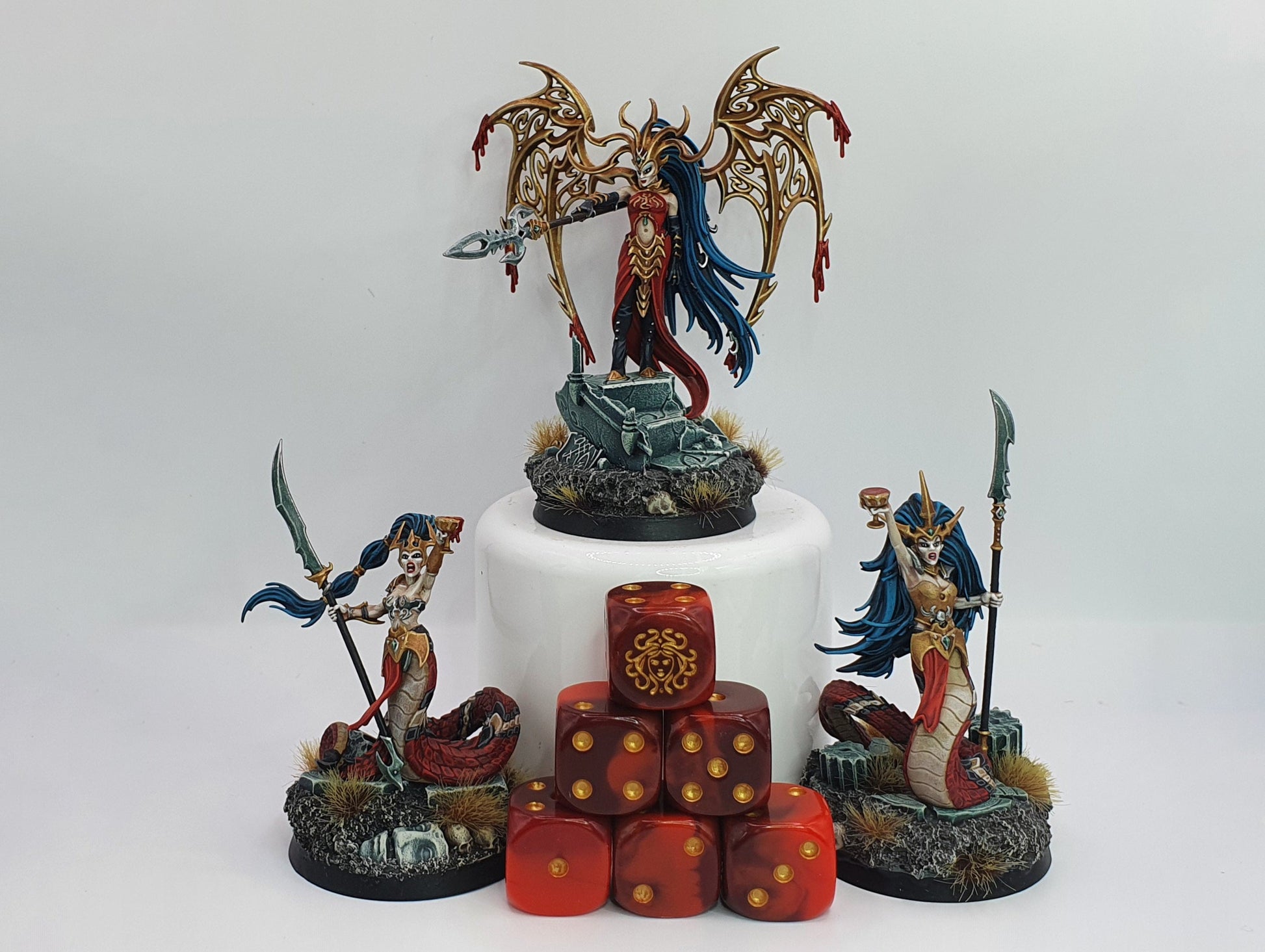 Daughters of Medusa Dice - Out of Play