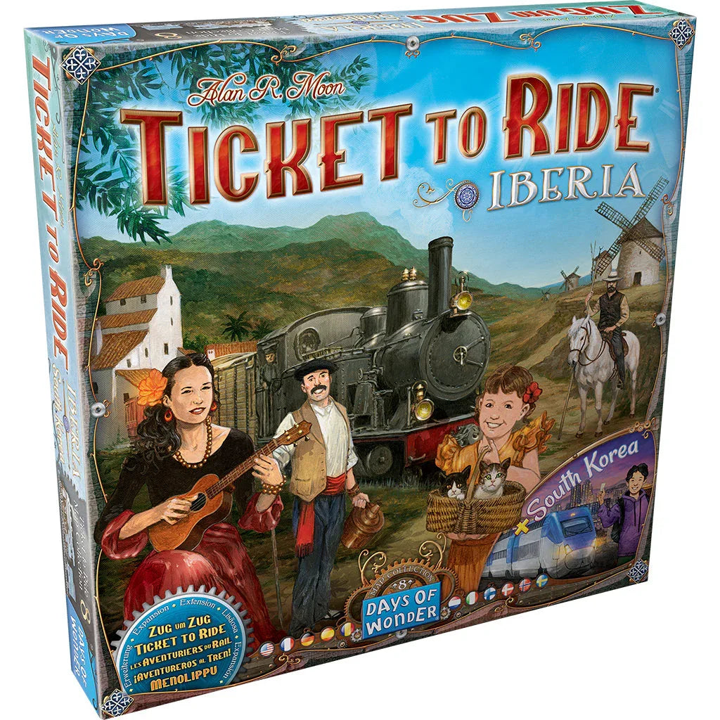Ticket to Ride: Iberia & South Korea - Out of Play