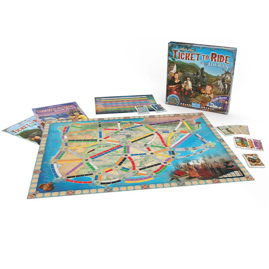 Ticket to Ride: Iberia & South Korea - Out of Play