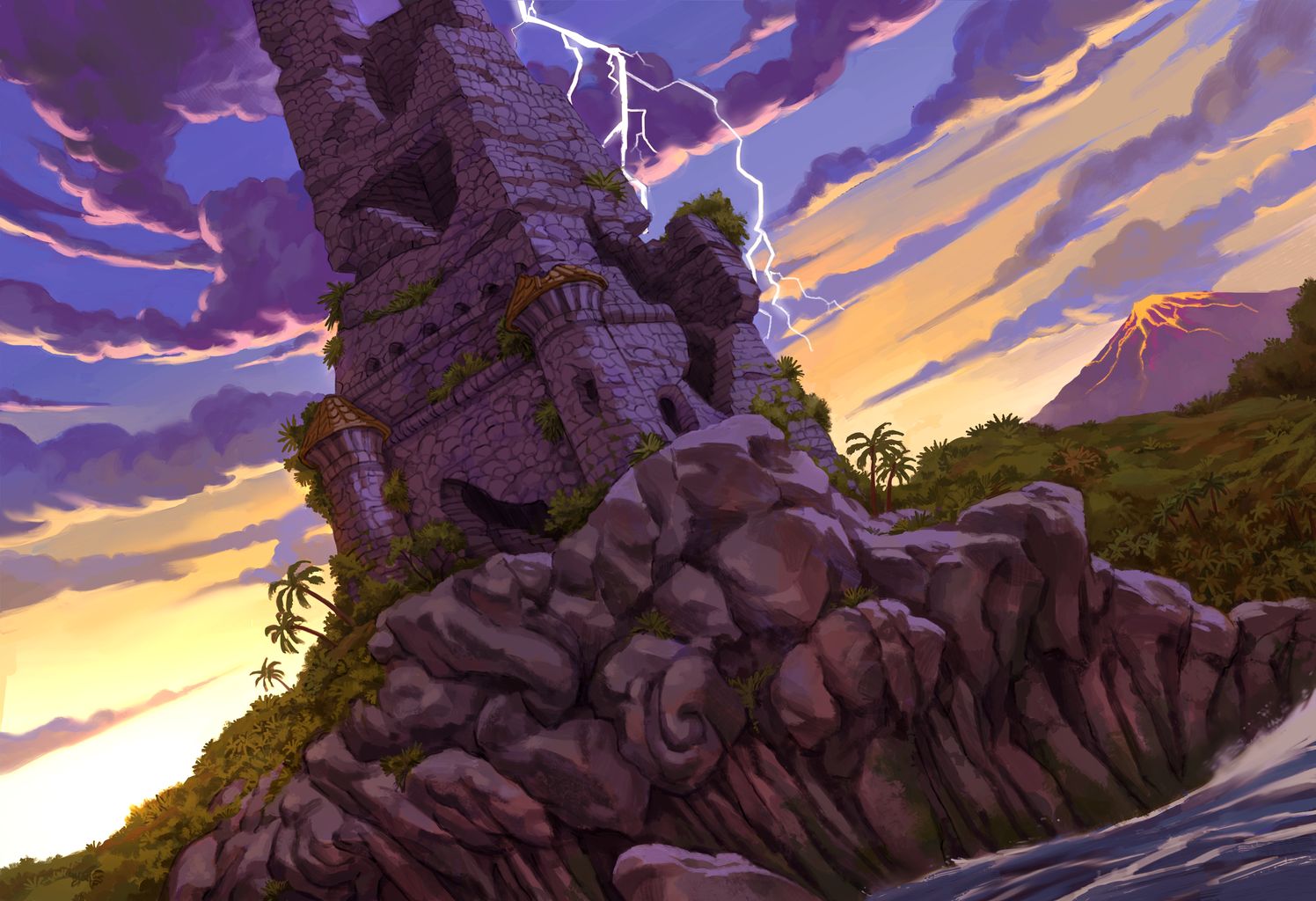 Jewel of the Indigo Isles Hardcover & PDF Roll For Combat