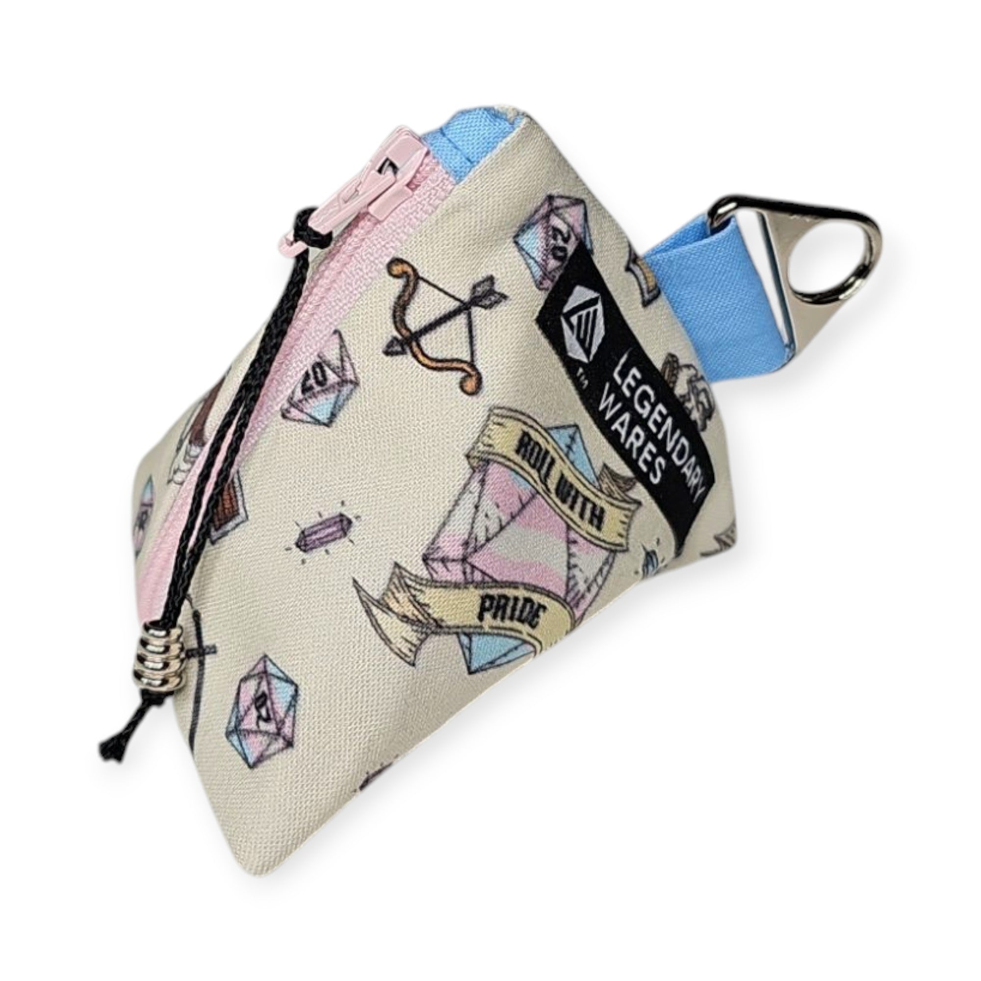 Trans Pride Dice Bags - Out of Play