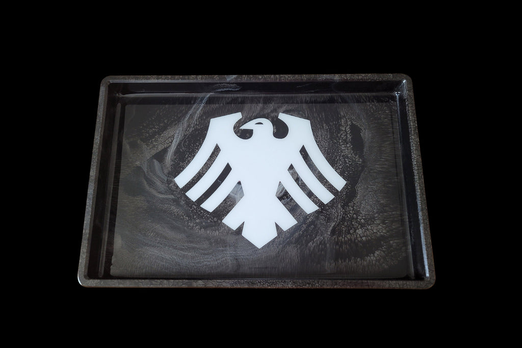 Hand-Cast Resin Dice Trays