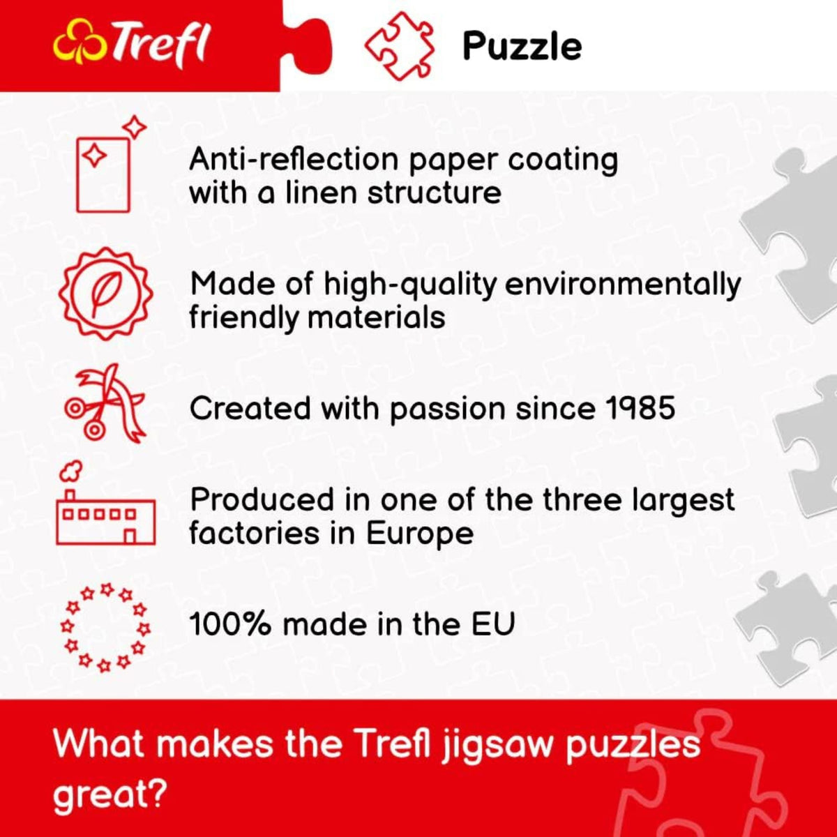 Trefl Red Halloween: Pumpkin Patch 500 Piece Puzzle