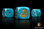 Tribal Wolf Dice - Out of Play