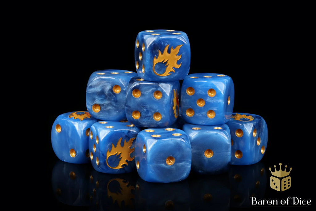 Twin Meteors Dice - Out of Play