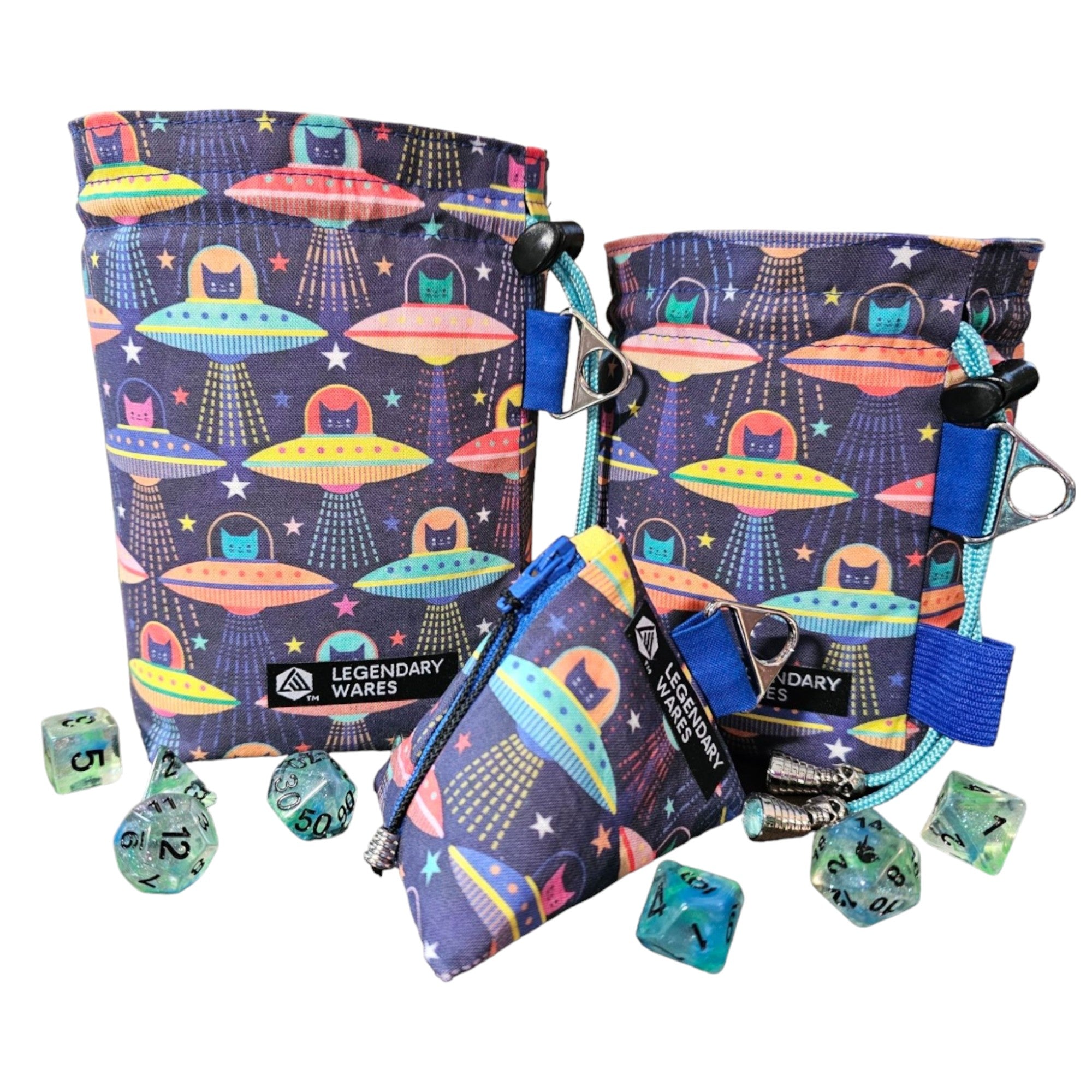 UFO Cats Dice Bags - Out of Play