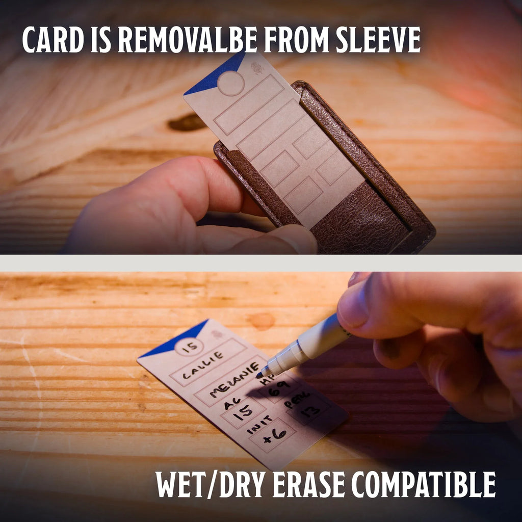 Initiative Trackers - Magnetic Turn Order Cards for D&D 5e and TTRPG Combat Management - Out of Play