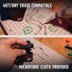 Magnetic Map Pack - Dry-Erase Battle Maps for D&D Combat & Game Master Screen - Out of Play