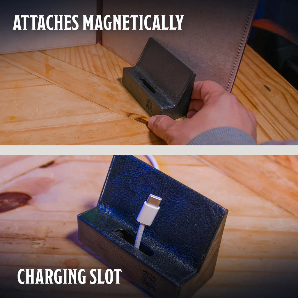 Magnetic Phone Holder - Digital Tools Mount for Game Master Screen & TTRPG Sessions - Out of Play