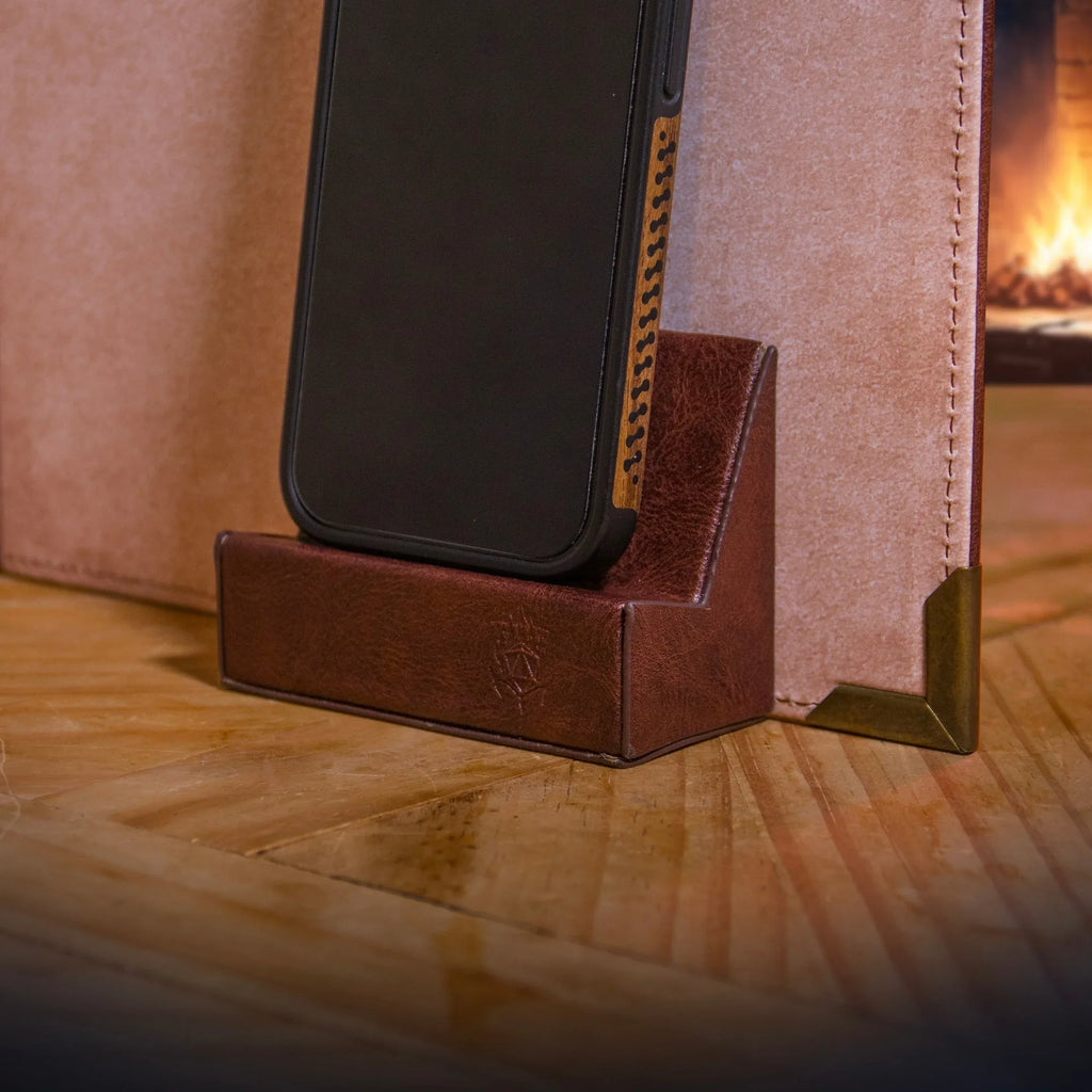 Magnetic Phone Holder - Digital Tools Mount for Game Master Screen & TTRPG Sessions - Out of Play