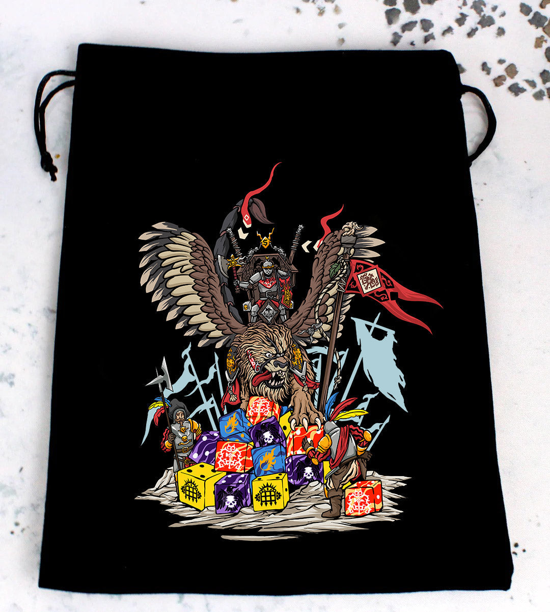 Premium Black Dice Bags - Out of Play