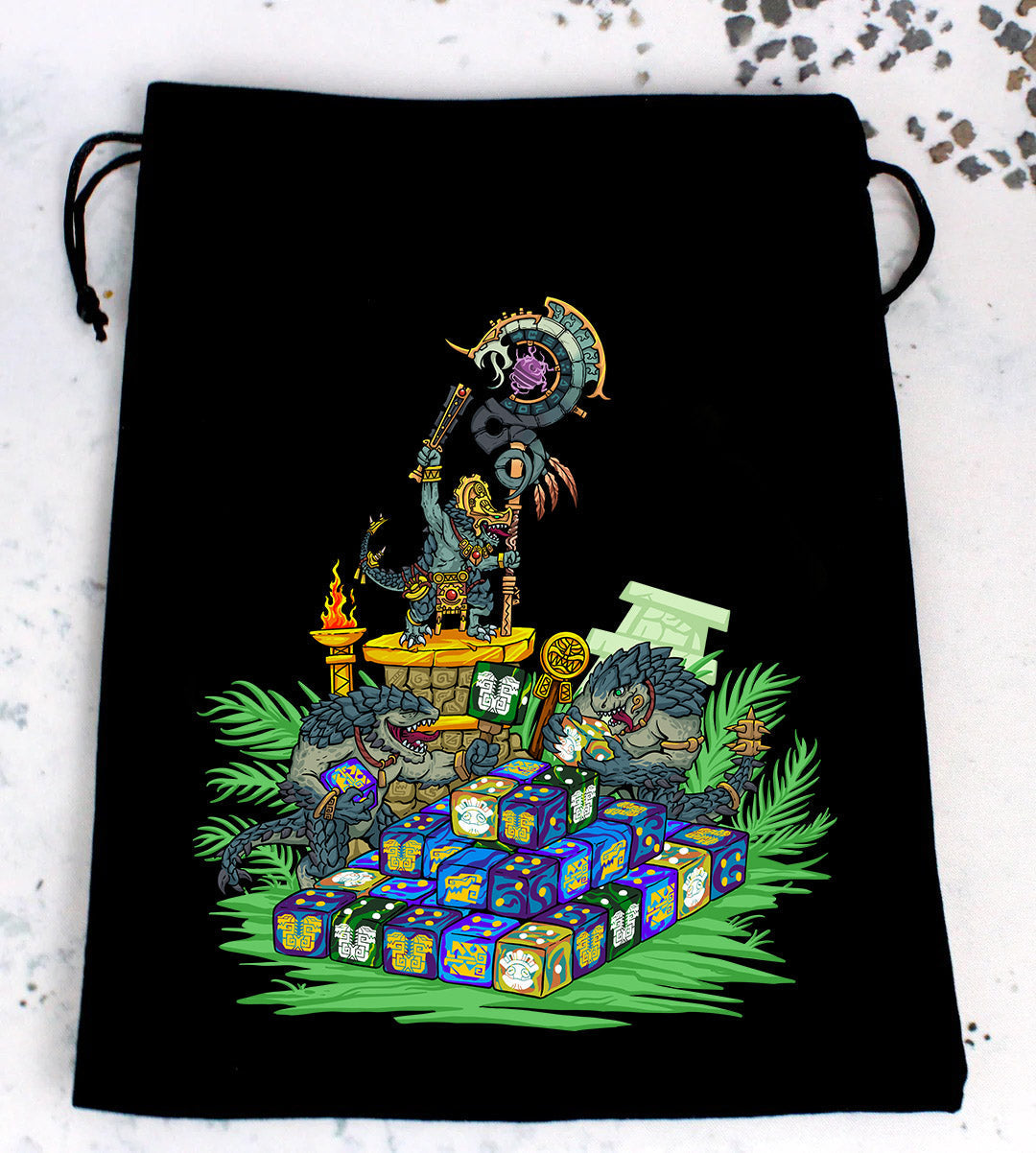 Premium Black Dice Bags - Out of Play