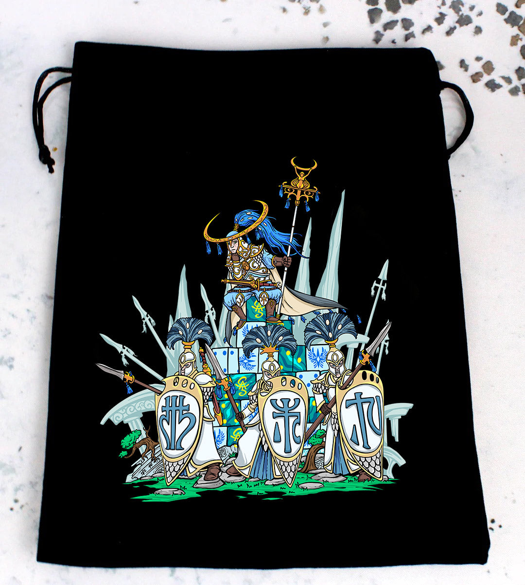 Premium Black Dice Bags - Out of Play